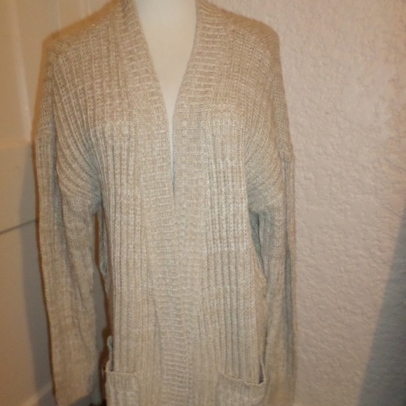 open front tie cardigan